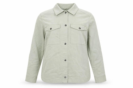 Marks & Spencer Women's Green Cotton Jacket, Size 12