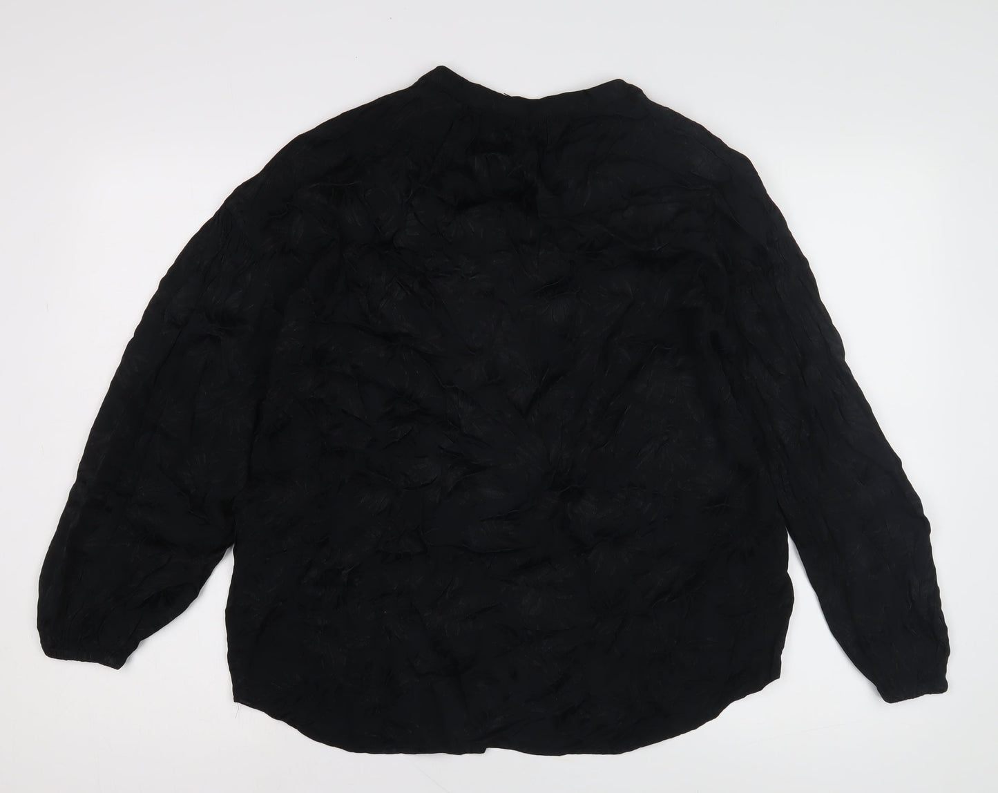 Marks & Spencer Women’s Black Long Sleeve Blouse, Size 14