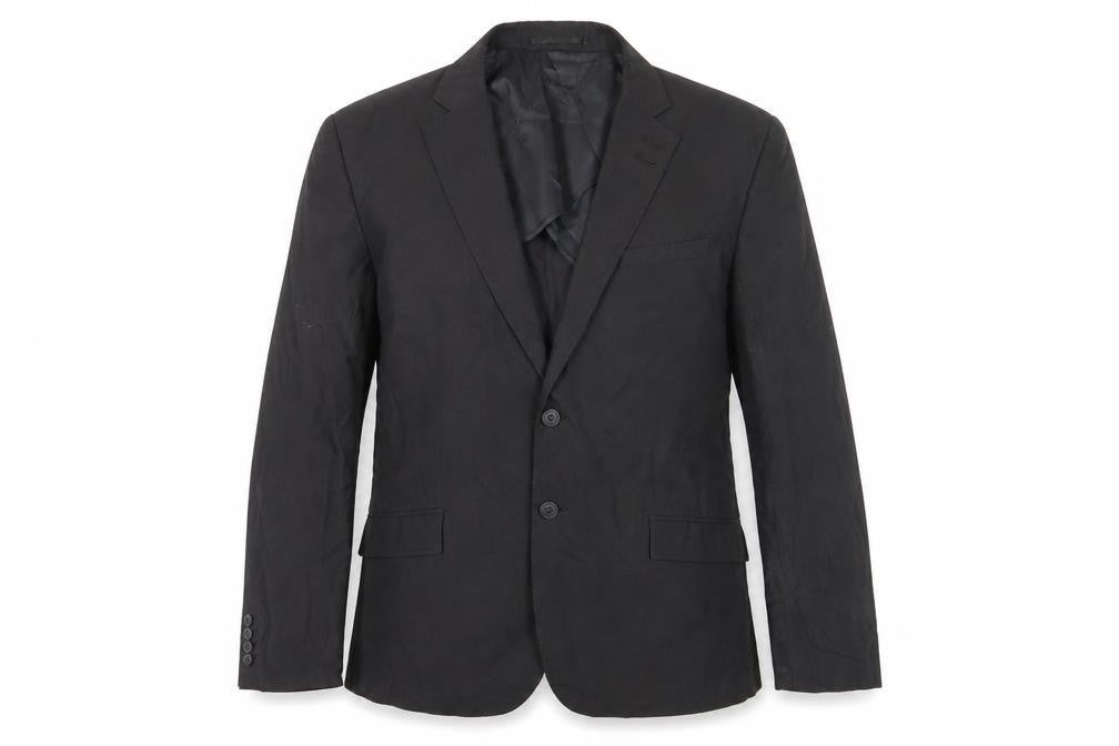 H&M Men's Black Blazer Jacket Size 52 Stylish