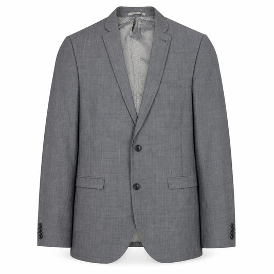 Next Men's Grey Blazer, Size 40R, Wool-Blend, Formal