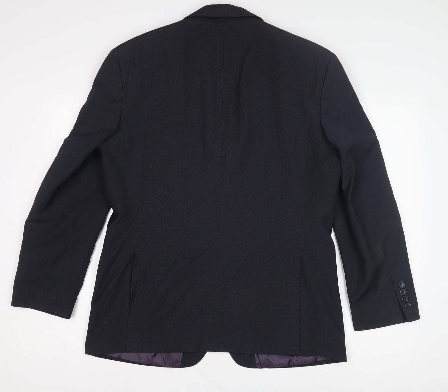 Burton Men's Black Blazer 42S Short Notch Lapel