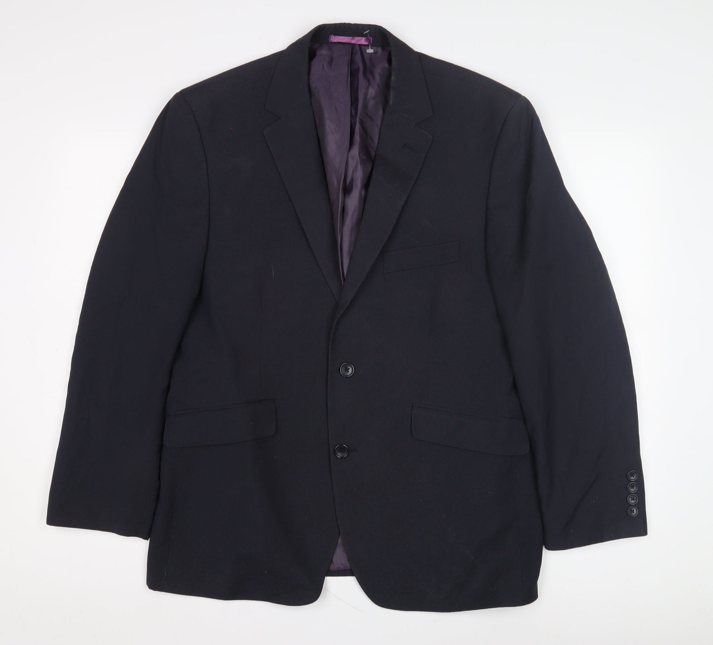 Burton Men's Black Blazer 42S Short Notch Lapel