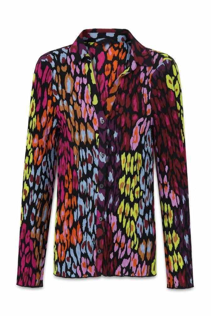 Next Women's Multicoloured Animal Print Shirt, Size 10