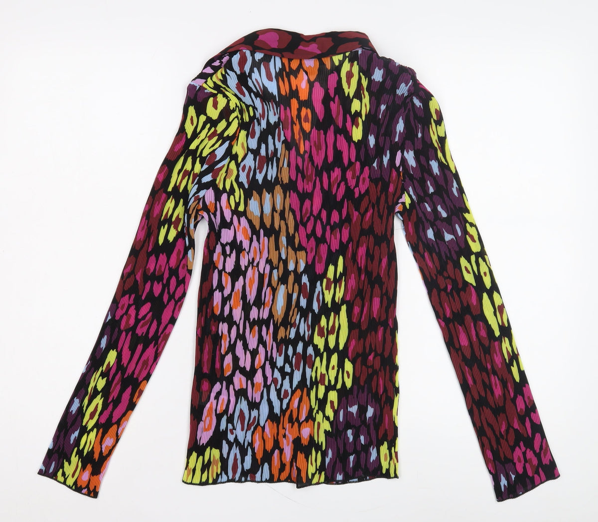 Next Women's Multicoloured Animal Print Shirt, Size 10