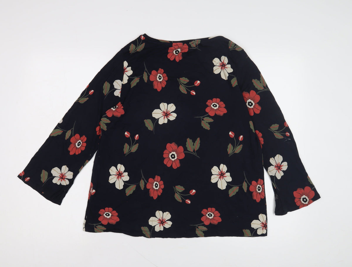 Marks & Spencer Floral Blouse, Women, Size 14