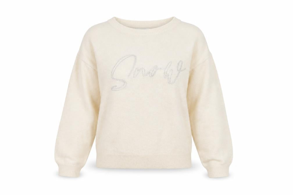 Marks & Spencer Women Beige Pullover Jumper S