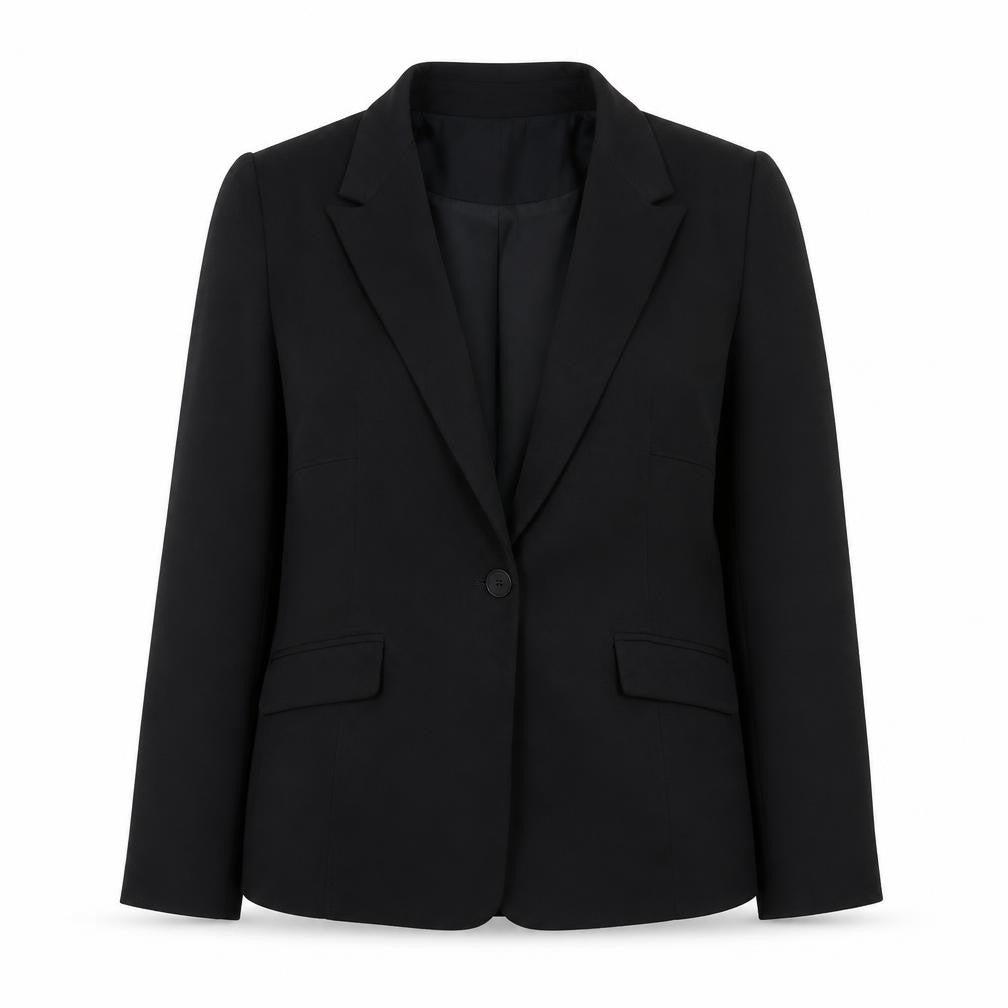 Wallis Women's Black Notch Blazer Size 12