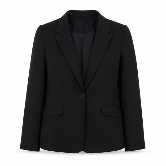 Wallis Women's Black Notch Blazer Size 12