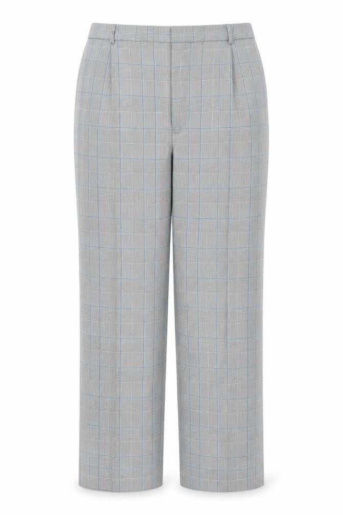 Frankenwälder Women's Grey Check Trousers Size 20