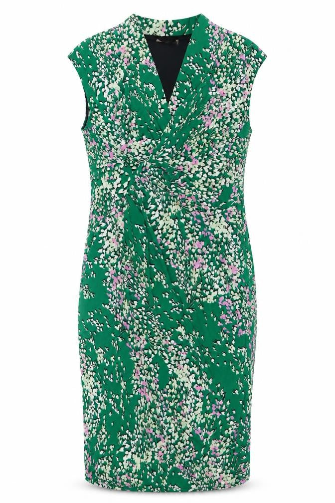 Marks & Spencer Women's Green Floral Dress Size 12
