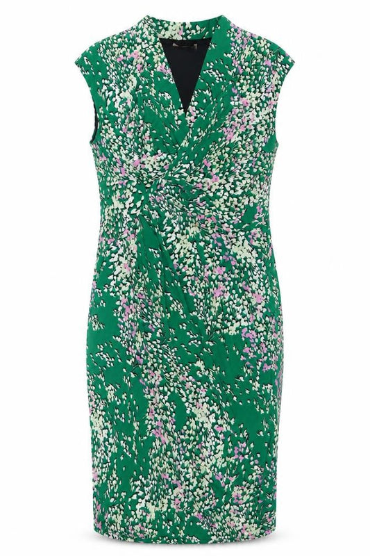 Marks & Spencer Women's Green Floral Dress Size 12