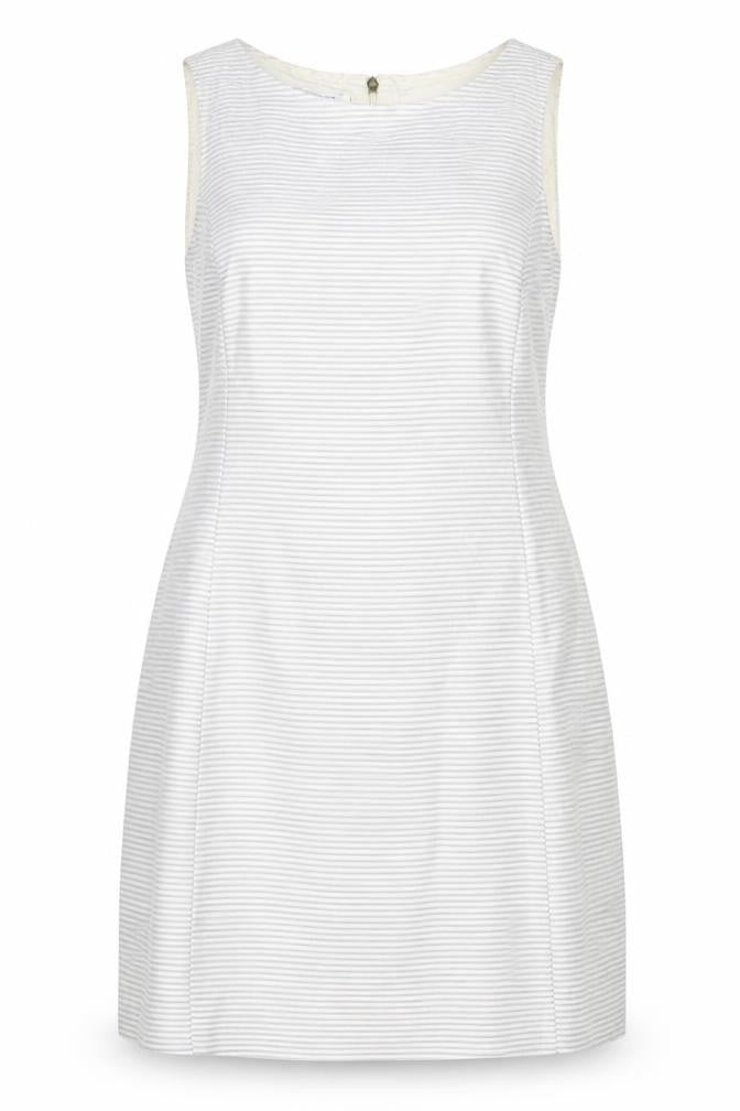 Marks & Spencer Women’s Ivory Striped Dress Size 10