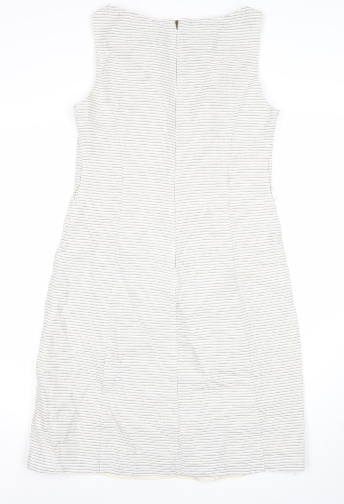 Marks & Spencer Women’s Ivory Striped Dress Size 10