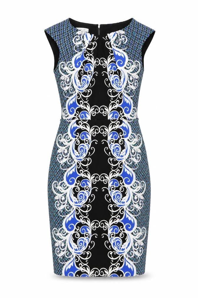 London Times Women's Multicoloured Dress Size 12