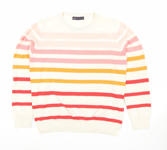 Marks and Spencer Women's Striped Pullover Jumper