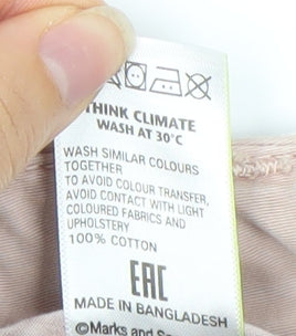 Marks and Spencer Women's Pink Trousers Size 14
