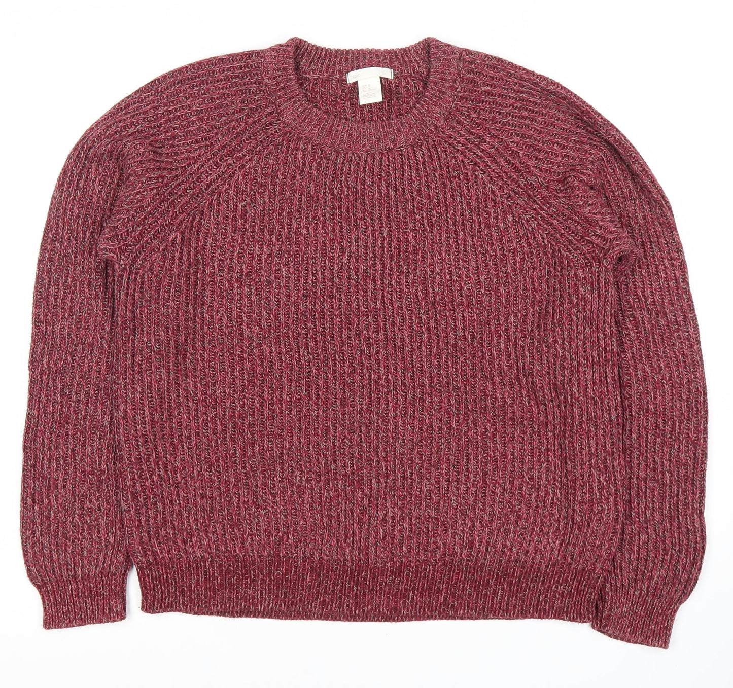BASIC Red Women's Pullover Jumper Size 10