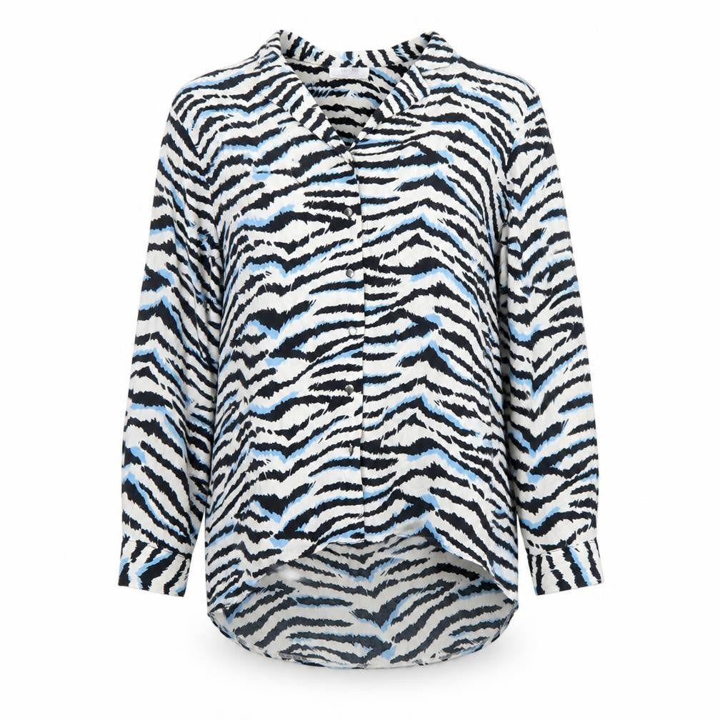 Wallis Women's Multicoloured Animal Print Blouse UK 12