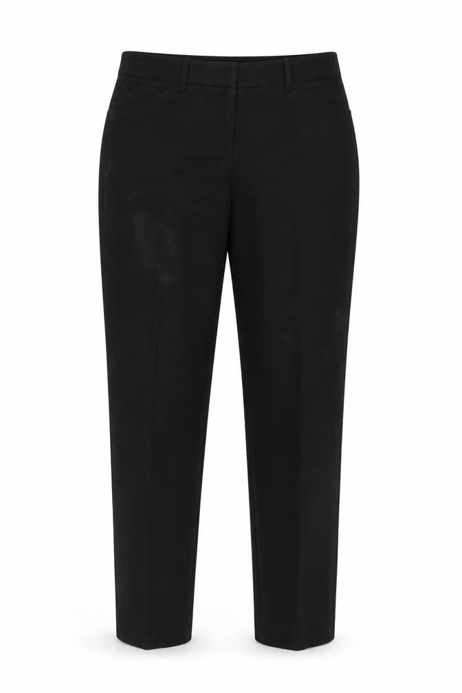 BCBGMAXAZRIA Women's Black Trousers, XS, Flat Front