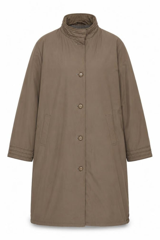 St Michael Women's Brown Long Coat Size 14