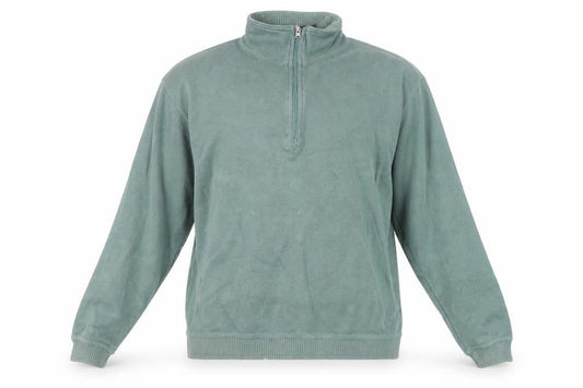 Izod Mens Green Cotton Pullover Small