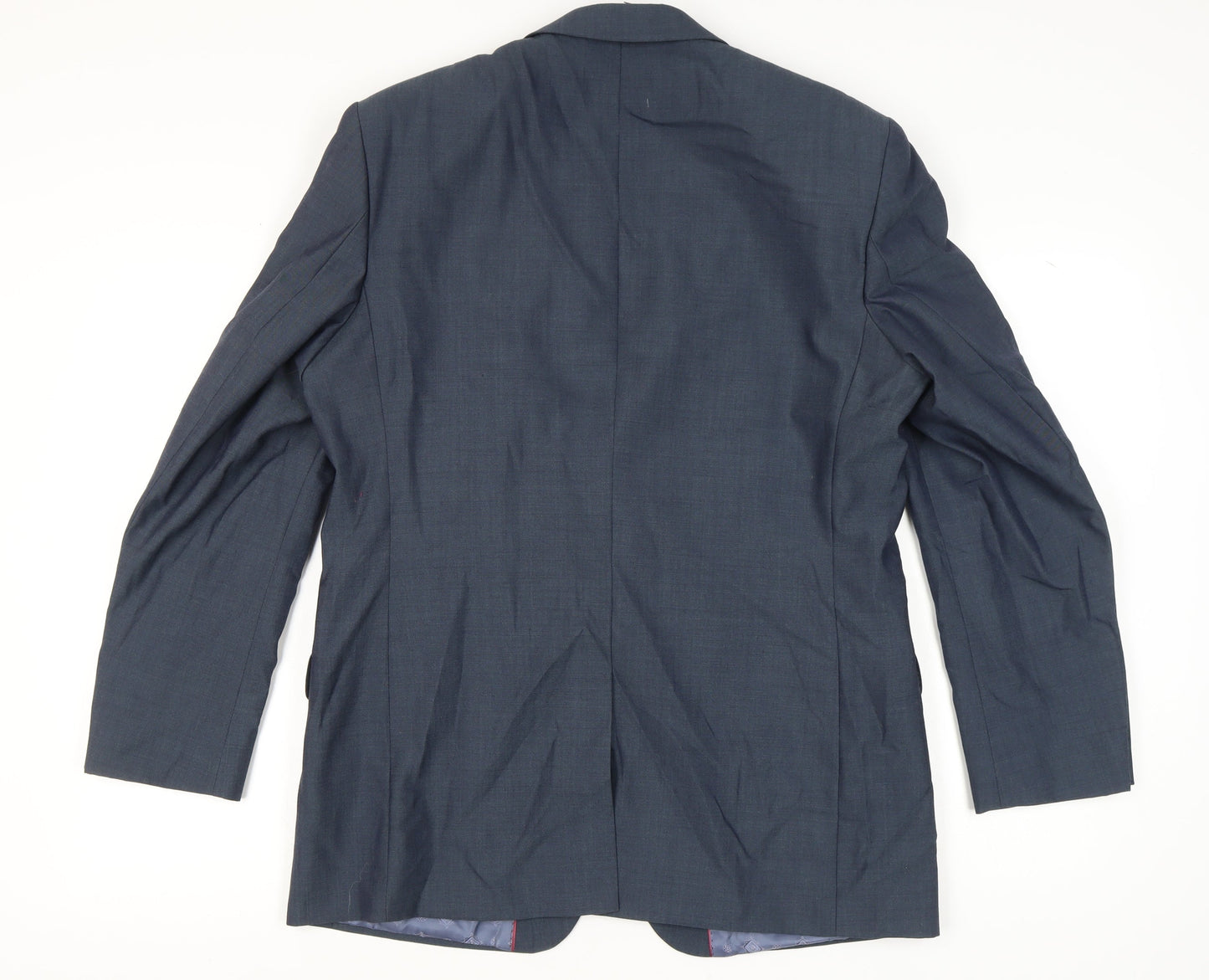 Limehaus Men's Blue Blazer, 42, Regular Fit, Business Formal
