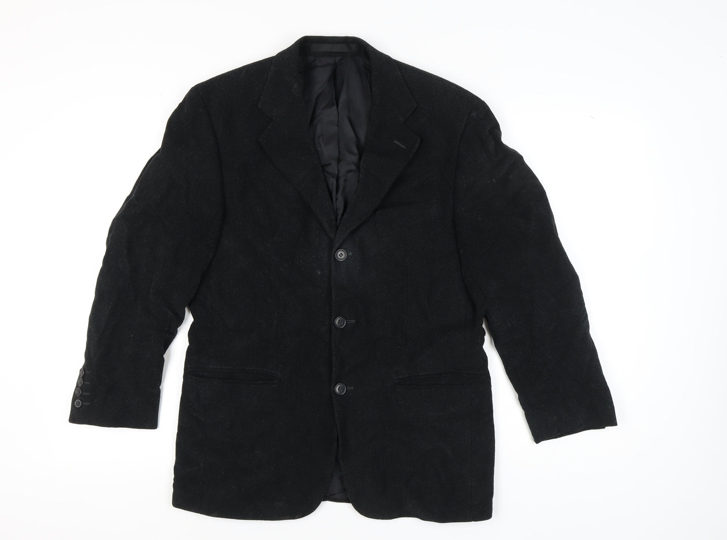 Marks and Spencer Men's Black Blazer, 38 Short