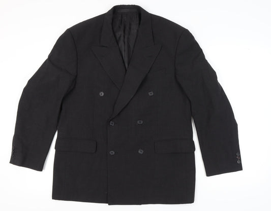Marks and Spencer Men's Black Blazer 40 Short