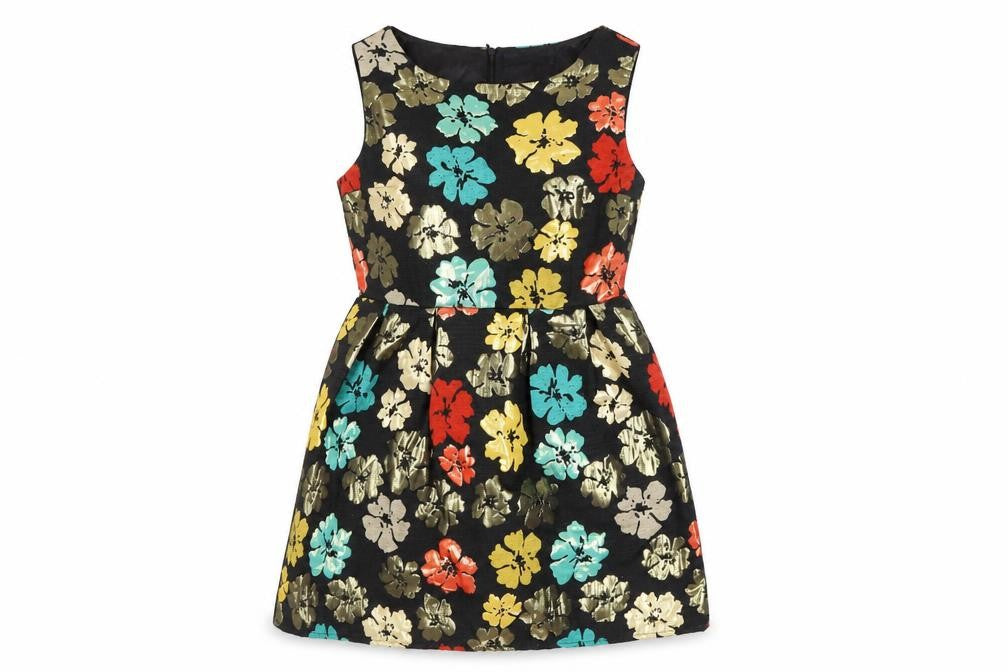 Beloved Women's Multicoloured Floral A-Line Dress L