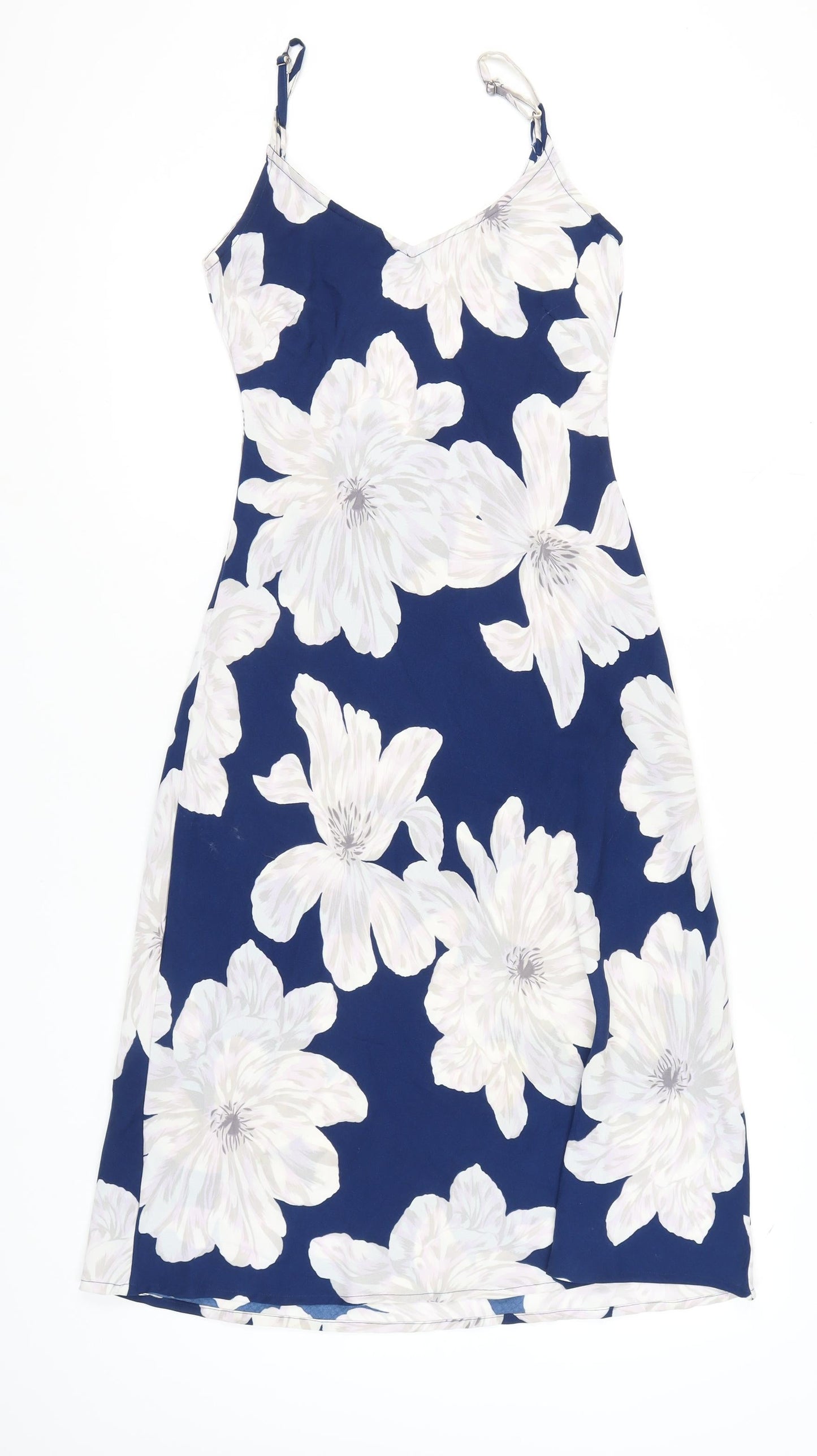 Dancing Leopard Women’s Blue Floral Slip Dress Size 6