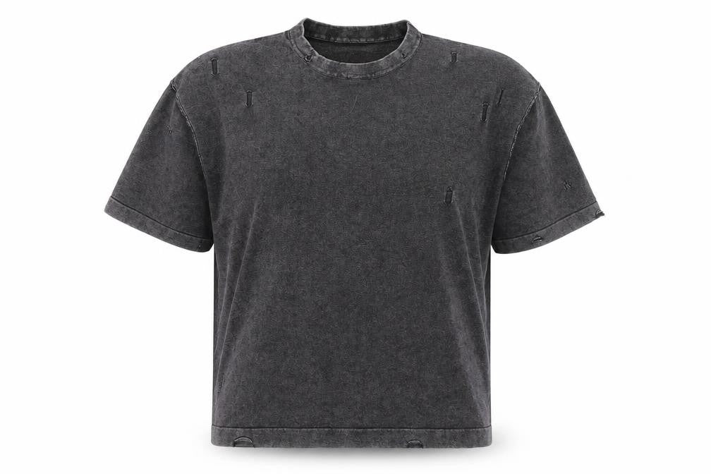 Bershka Unisex Grey Jersey T-Shirt, Size 12, Casual Style