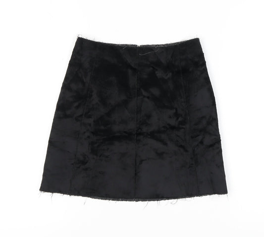 Zara Woman Black XS Pencil Skirt