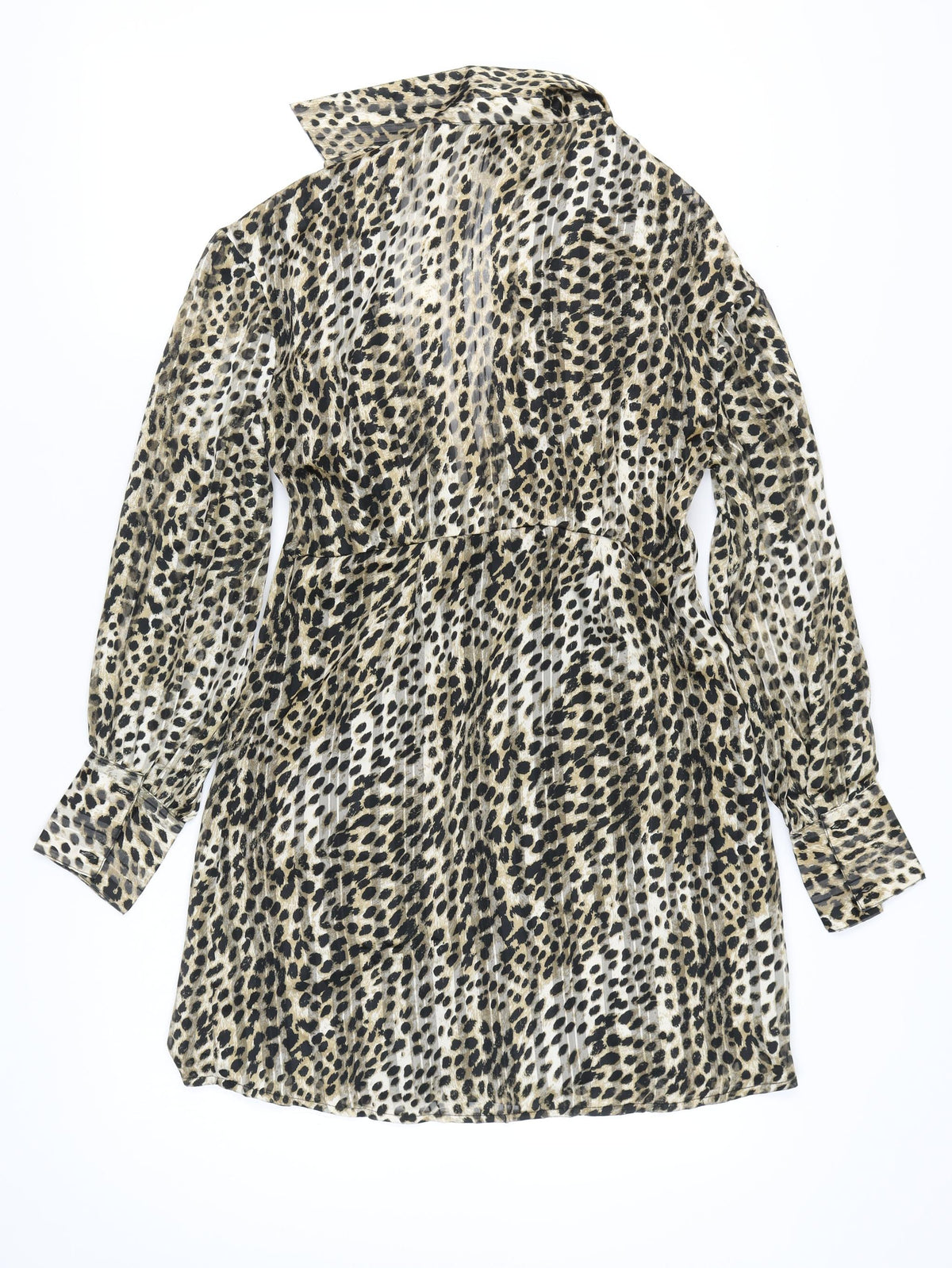 River Island Women's Multicoloured Animal Print Shirt Dress