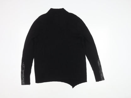 Klass Women's Black Studded Tunic Jumper XL