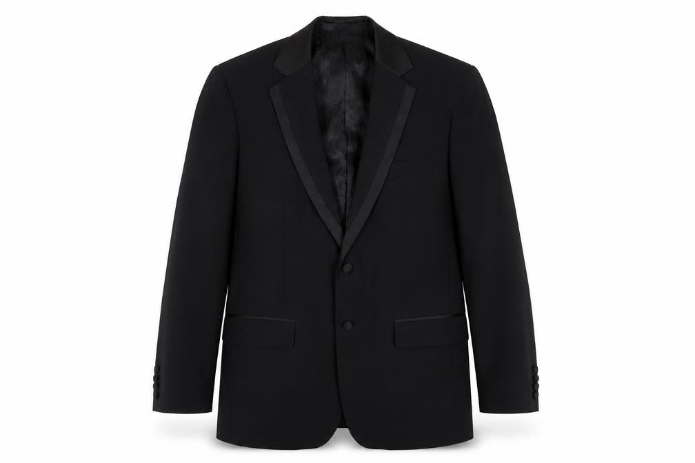 Jeff Banks Black Men's Blazer Tuxedo Size 38L Formal