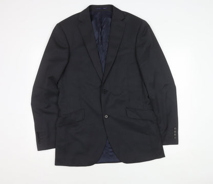 Austin Reed Black Men's Blazer 40L Single-Breasted