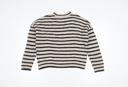 Whistles Women's XS Striped Pullover Jumper Multicoloured