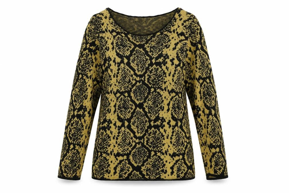 Alexara Women's Multicoloured Pullover Jumper L