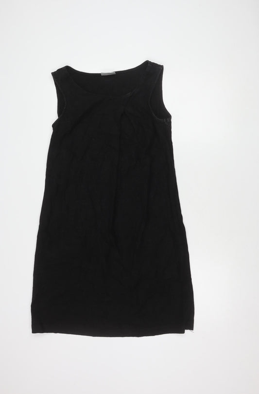 Wallis Women's Black Sleeveless Dress Size 12