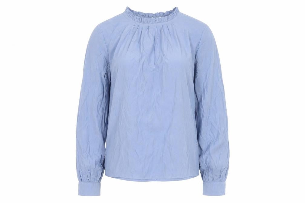 Warehouse Women's Blue Long Sleeve Blouse Size 6