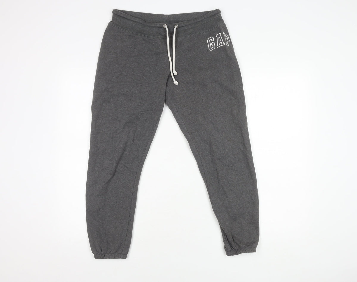 Gap Grey Joggers for Unisex Kids - Small, Elastic Waist