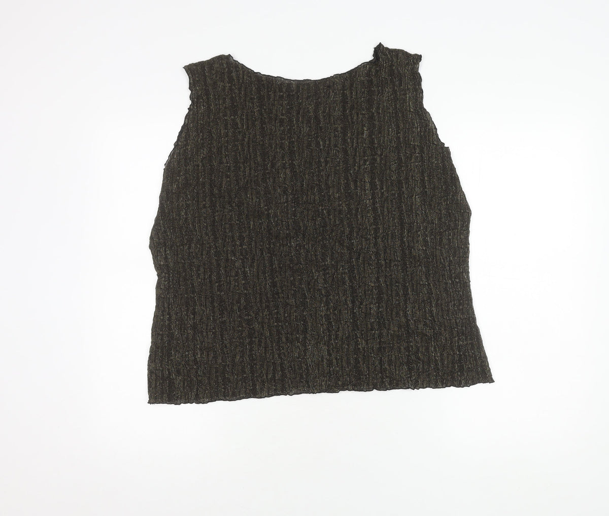 Marks & Spencer Gold Women's Tank Top Size 22