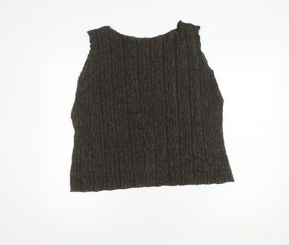Marks & Spencer Gold Women's Tank Top Size 22