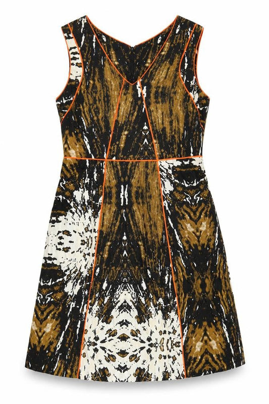 Veronika Maine Women's Multicoloured Dress Size 14