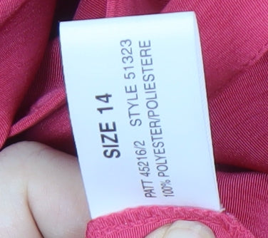 Windsmoor Women's Pink Long Coat Size 14