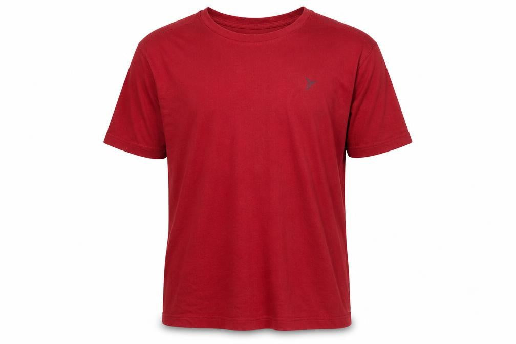 Old Navy Men's Red T-Shirt, Large, Activewear Solid Tee
