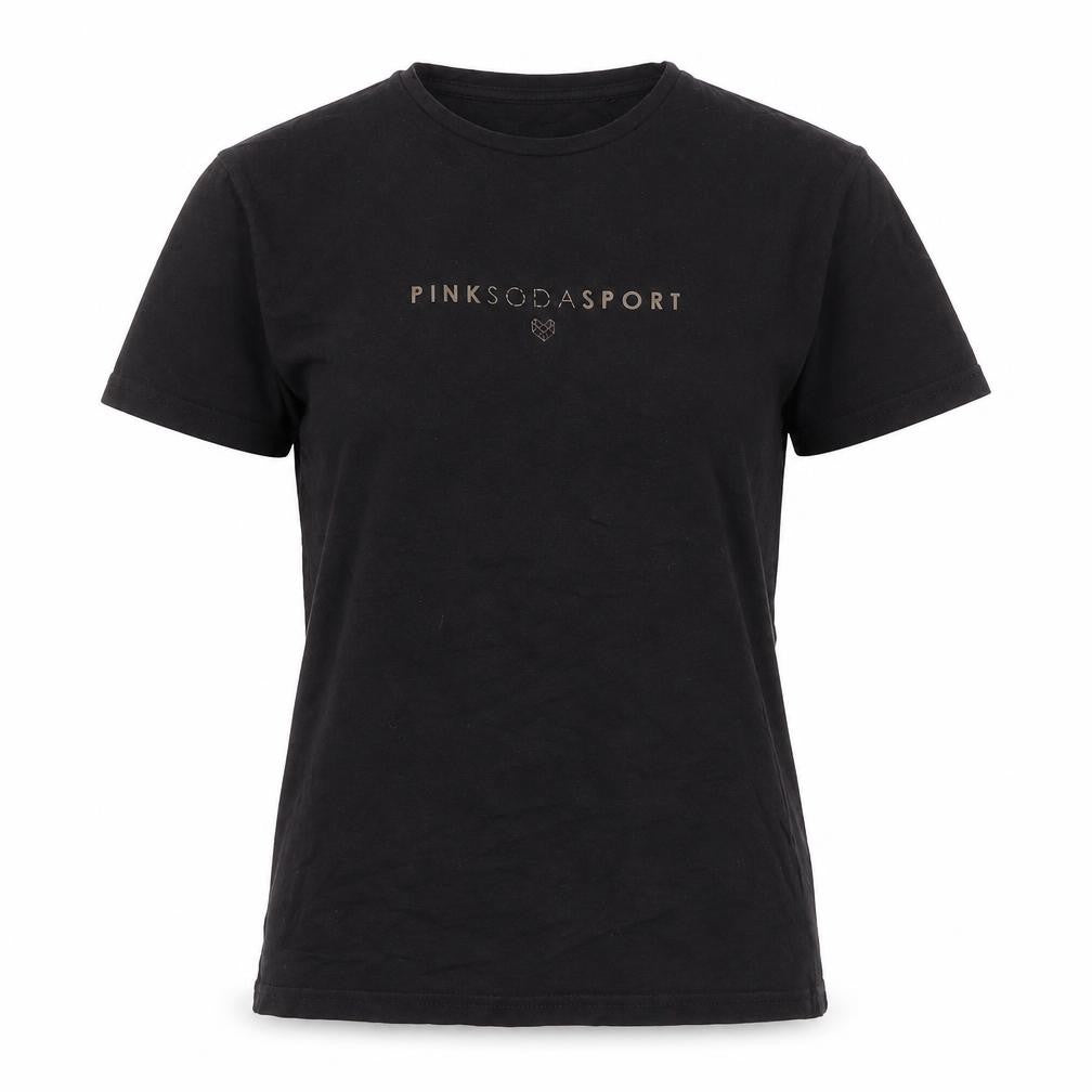 Pink Soda Sport Women's Black T-Shirt Size 8