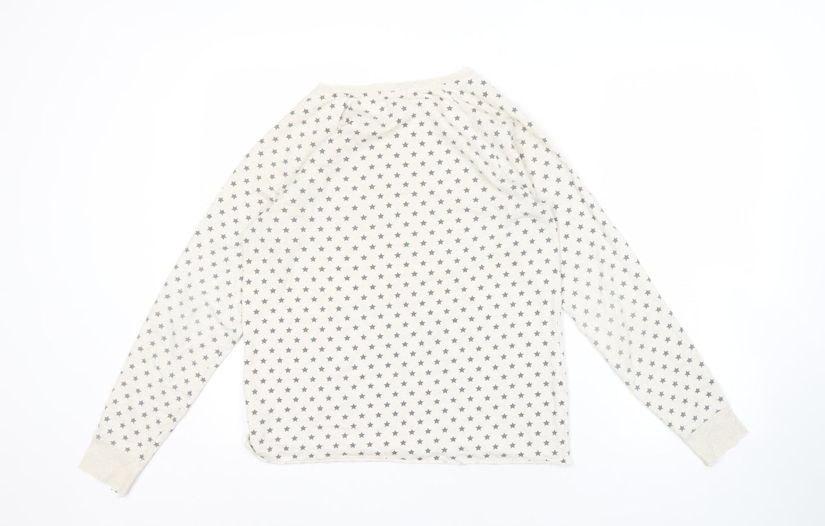 Cath Kidston Women's Ivory Star T-Shirt Size S