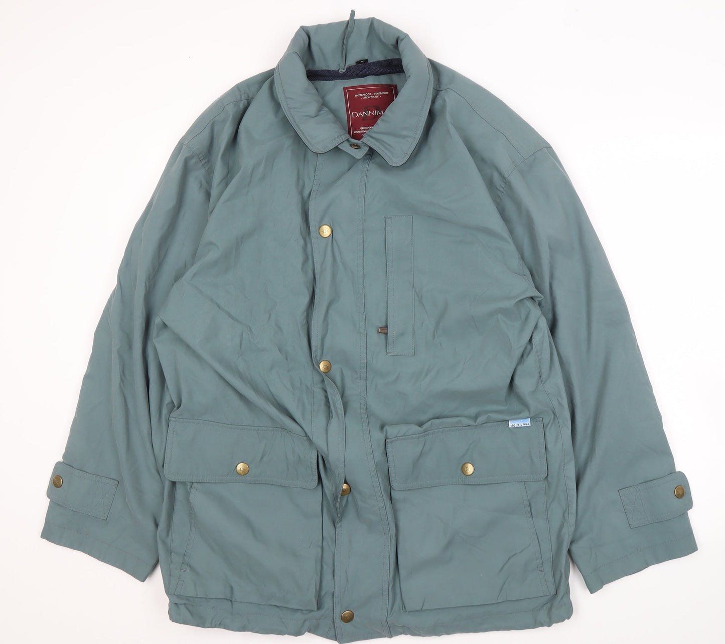 Dannimac Men's Green M Waterproof Windbreaker Jacket