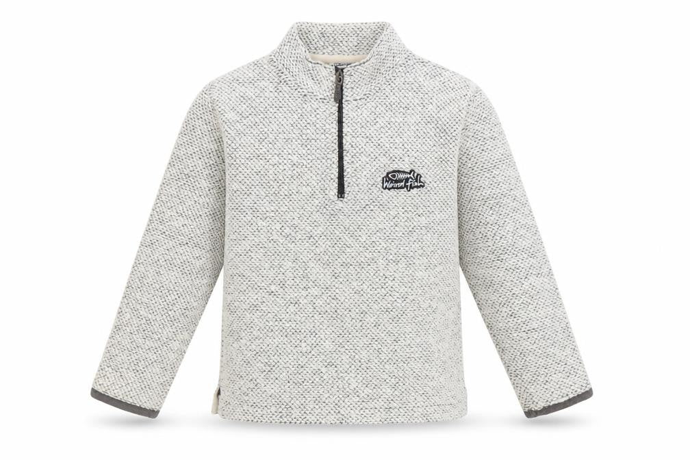 Weird Fish Boys Grey 1/4 Zip Sweatshirt 7-8 Years